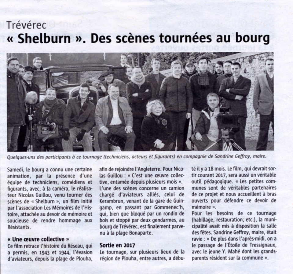 L'article paru dans le Télégramme.