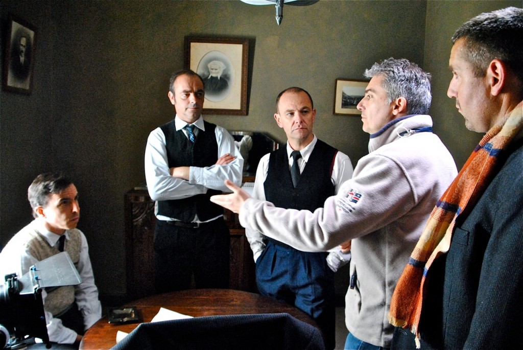 Nicolas en pleine direction d'acteurs.