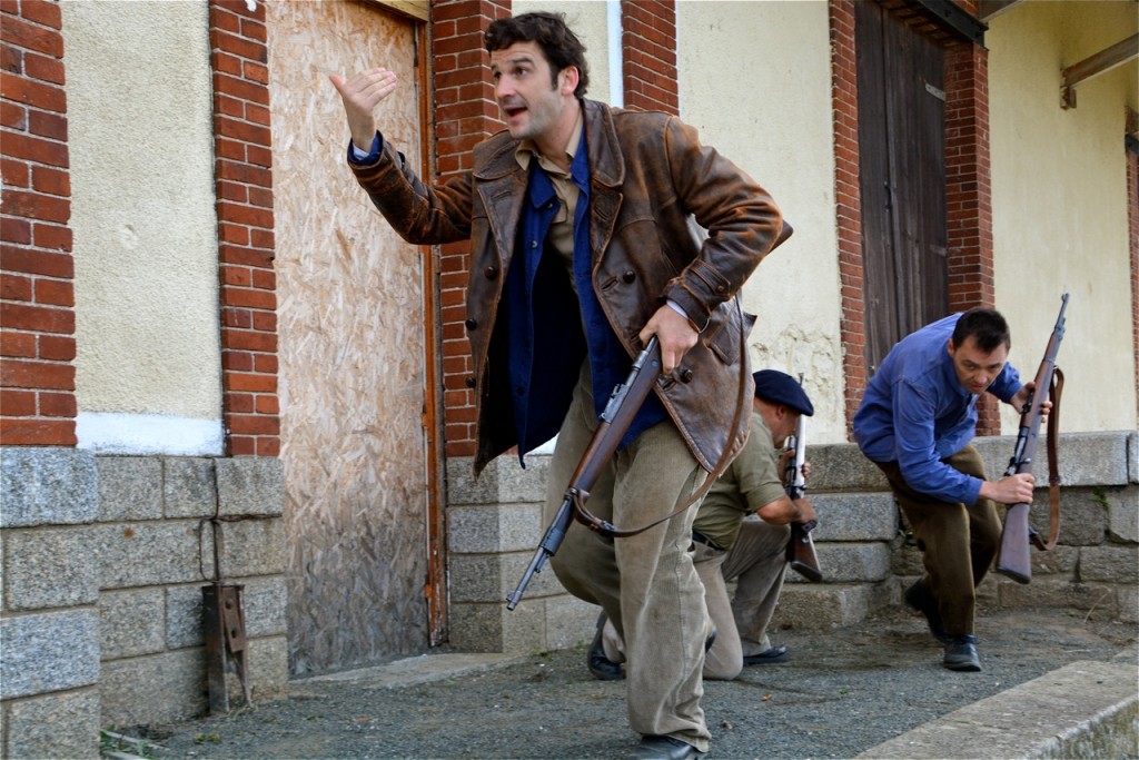 Brice Ormain en pleine action.