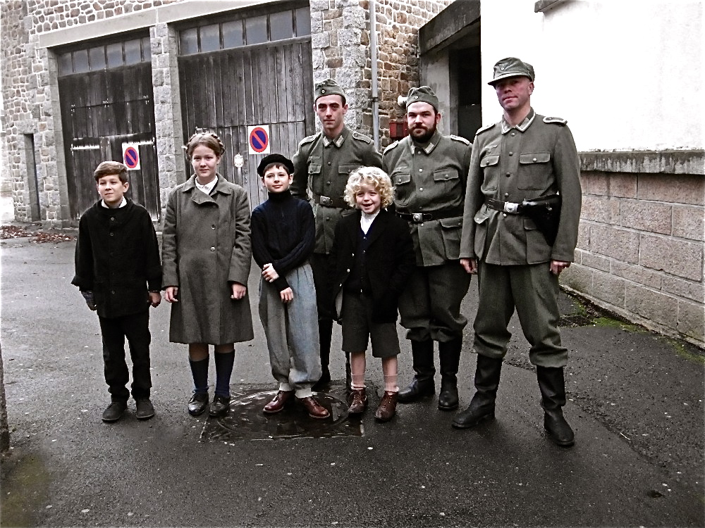 Les figurants sont fin prêts…