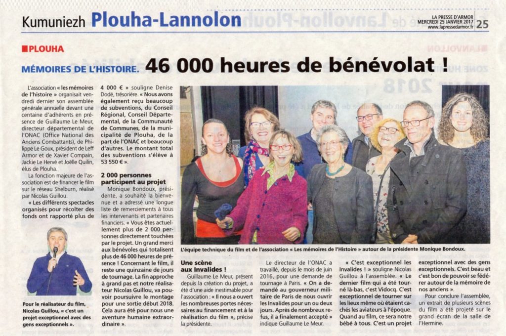La Presse d'Armor - 25 janvier 2017