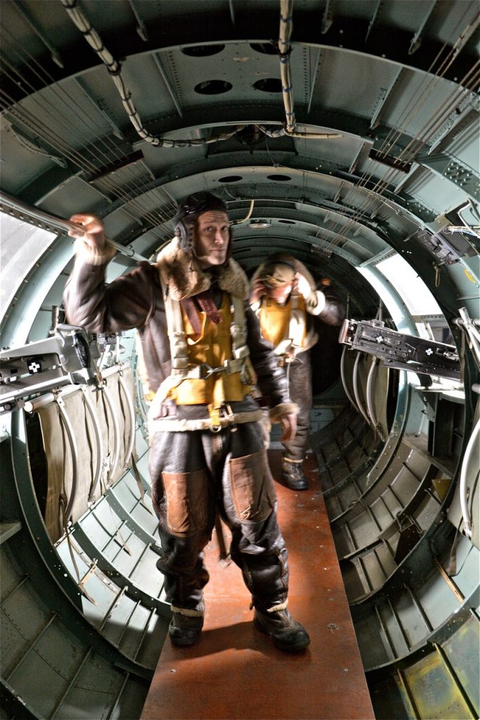 La carlingue du B-17.
